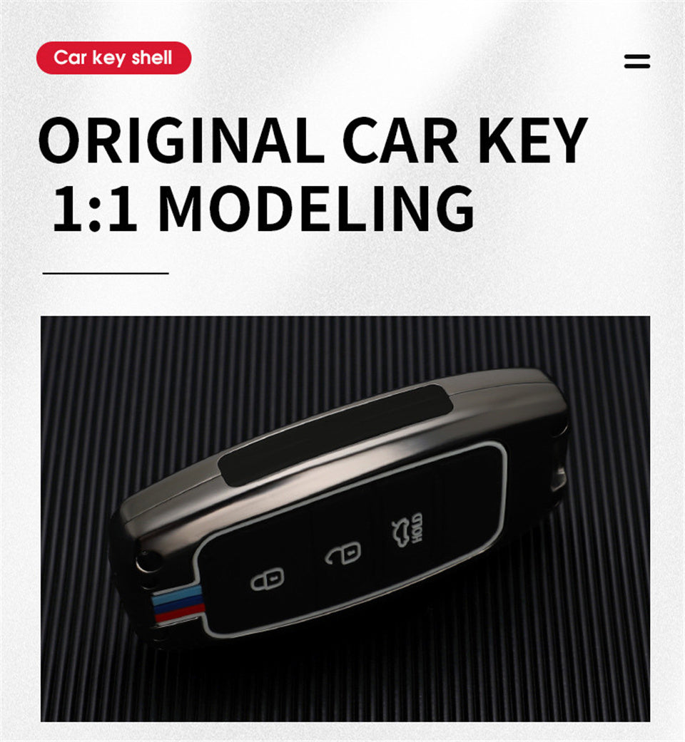 Premium Alloy Car Key Case