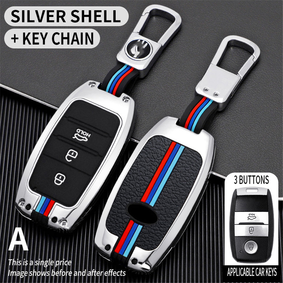 Premium Alloy Car Key Case